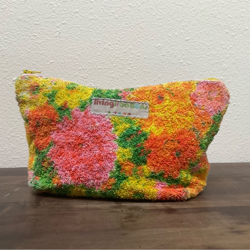 Living Libation floral ditty bag